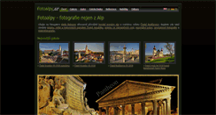 Desktop Screenshot of fotoalpy.cz